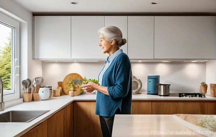 스마트 안전 장비 소개 - The elegant front exterior of a contemporary home at twilight. A prominent, sleek smart video doorbe... 스마트 안전 장비 소개 - The elegant front exterior of a contemporary home at twilight. A prominent, sleek smart video doorbe...