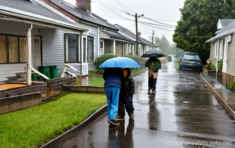 재난 대비 안전관리 체크리스트 - **Prompt:** A multi-generational family, including parents, an elderly grandparent, and two children... 재난 대비 안전관리 체크리스트 - **Prompt:** A multi-generational family, including parents, an elderly grandparent, and two children...